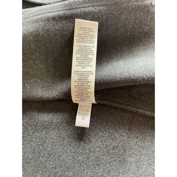 CHICO'S Outlet NWT Jarrah Jacket Top Size 1 Grey Gray Swirls - Picture 5 of 11